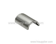 Strong sintered ndfeb arc magnet with 45 degree
