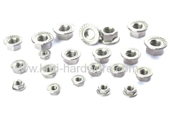 steel hexagon flange nut