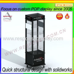 POP acrylic acrylic body jewelry display/ acrylic jewelry display case