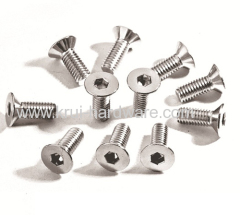 Hexagon socket coutersunk head screw