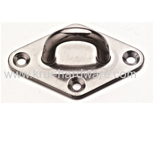 steel diamond eye plate