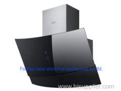 High Quality Touch Technology Tempered Glass 600mm Range Hood