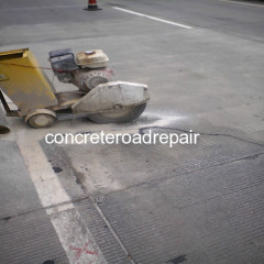 How to repair edge failure in concrete driveway?