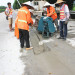 Concrete driveway crack repair