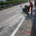 SC Type concrete repair material for wide cracks in highway