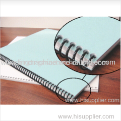 Professional manual punching and electric coil spiral binding machine