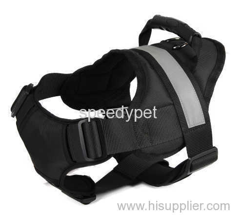 SpeedyPet Brand Black Durable Dog Harness