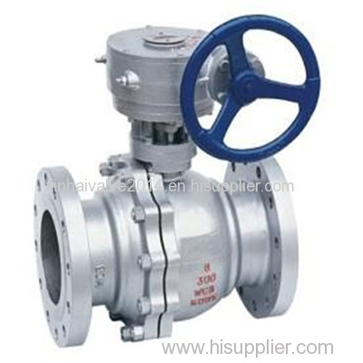 Gear Operated Flange Ball Valves