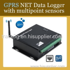 Data Acquisition with multipoint sensors via GPRS Ethernet