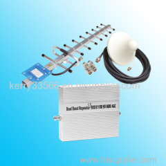 • Dual-band mobile phone signal booster Max coverage 1000m2