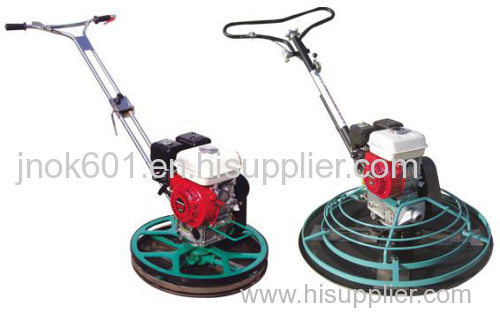 Handle concrete power trowel machine