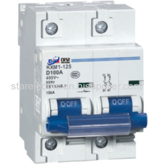 KXM1-125 high breaking miniature circuit breaker MCCB MCB 1P-2P-3P-4P 1A to 125A