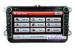 8" Car Stereo GPS Headunit Car Stereo DVD Player for VOLKSWAGEN / SEAT / SKODA