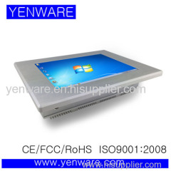 8inch industrial fanless tablet pc with N2600/2GB/32GB SSD RS232*3/USB*4/LAN*2