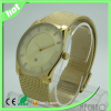 Stainless steel watch gold watch