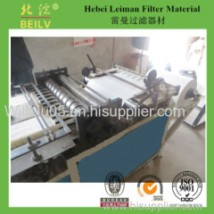 Filter paper Pleating machine for air filter paper