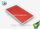 2200mAh Red Ultrathin Slim Power Bank For iPhone Samsung Charger Devices