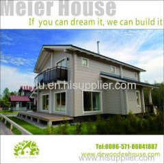 Contemporary design prefabricated house wooden villa