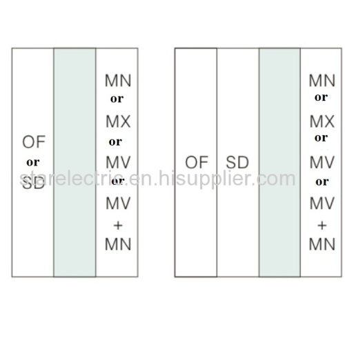 KXM1-63 miniature circuit breaker MCCB MCB 1P-2P-3P-4P 1A to 63A