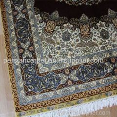 4x6ft central medal red carpet perfect design first--class handmake silk carpet wholesale