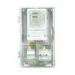 Three Phase waterproof electric energy meter enclosure , smart and multifunction