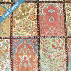 Arabia Popular Carpet 5.5x8ft Handmade 100% Silk Turkish Style Popular Carpet Home Decor Carpet