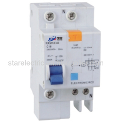 KXM1LE-63 residual current operation miniature circuit breaker MCCB MCB 1P-2P-3P-4P 3A to 63A