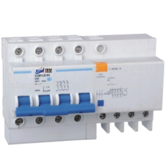 KXM1LE-63 residual current operation miniature circuit breaker MCCB MCB 1P-2P-3P-4P 3A to 63A