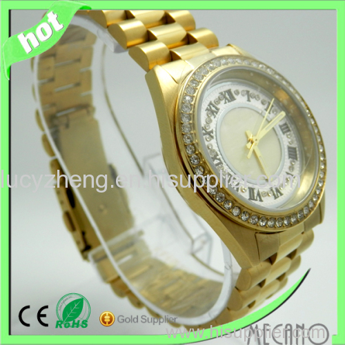 2015 New vogue watch for men stainless steel watch