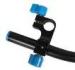 Two hole 90 Degree Angle Rod Rail Clamp DSLR Camera Accessories For 15mm Rod System