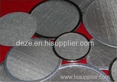 Stainless Steel Wire Mesh Filter/Filter Sheet