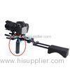 Single Mid-handle Hand Grip Stabilizer Rod Clamp , handheld camera stabilizer