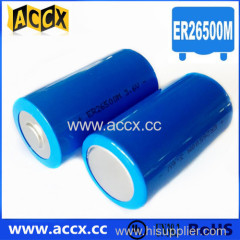 ER26500M C size battery 3.6V high rate batteries 6500mAh