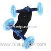 4 Wheels DSLR Truck Skater Camera Wheel Dolly Slider Table Top Dolly