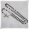 fashion jewelry rosary cross necklace bead jewelry