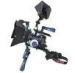 International Standard 15mm Rods Dslr Shoulder Rig For Camera Black And Blue