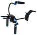 Double Handles + Universal Baseplate + Shoulder Pad DSLR Camera Shoulder Rig Multi-Function