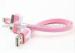 Colorful 3 in 1 USB Cable USB Data Transfer Cable for iphone/Samsung