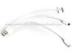 Multi Charging 3 in 1 Micro USB Data Transfer Cable / Mobile Phone Data Cable