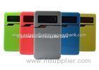 Rectangle Green Dual USB Portable External Battery Power Bank 6600mAh for MP3 / MP4