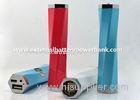 DC5V 1A Universal UV Plastic Flashlight Portable Mobile Power Bank 2200mah