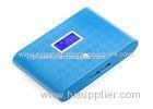 Blue Smart phone / Table PC / Mp3 Dual Portable Mobile Power Bank 10400mAh