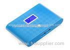 Blue Smart phone / Table PC / Mp3 Dual Portable Mobile Power Bank 10400mAh