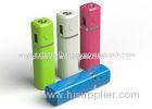 Customized Super Mini Tube Extermal Battery Power Bank 2000mAh 2600mAh for MP4