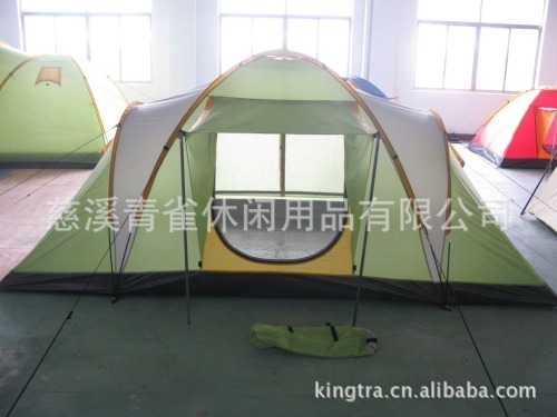 Open before and after type of outdoor camping tent waterproof