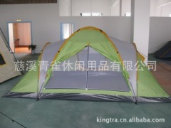 Open before and after type of outdoor camping tent waterproof