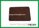 Ergonomic Blank PU Leather Wrist Mouse Pad With ODM OEM Service