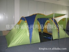 Camping tent three-bedroom waterproof