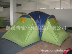 Camping tent three-bedroom waterproof