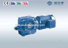 Worm Cast Iron electric motor speed reducer for Metal rolling machine